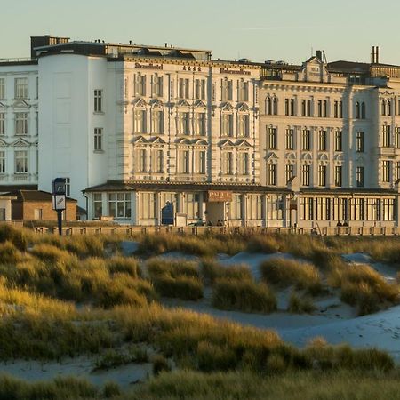 Strandhotel Hohenzollern Borkum Buitenkant foto
